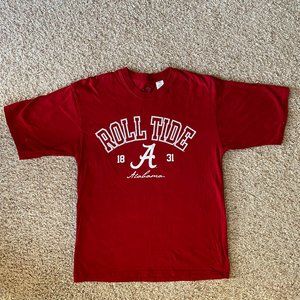 University of Alabama Roll Tide Adult Large T Shirt